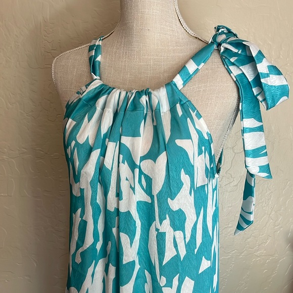 DIARRABLU Gnoor Dress -Playa Aqua- Size S - Picture 7 of 11